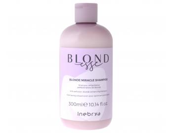 Szampon rozjaniajcy do wosw blond Inebrya Blondesse Blonde Miracle Shampoo - 300 ml