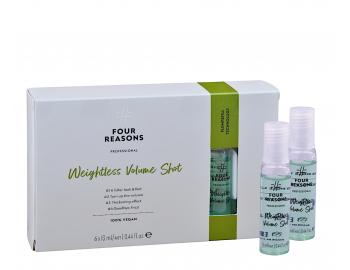 Ampuki zwikszajce objto cienkich wosw Four Reasons Professional Weightless Volume Shot - 6 x 13 ml