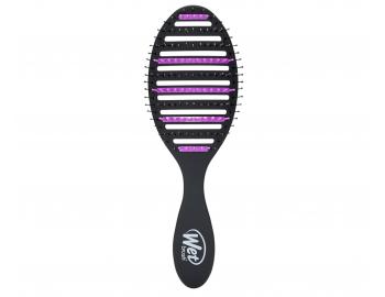 Szczotka do rozczesywania i suszenia wosw Wet Brush Speed Dry Refresh + Extend - fioletowo-czarna