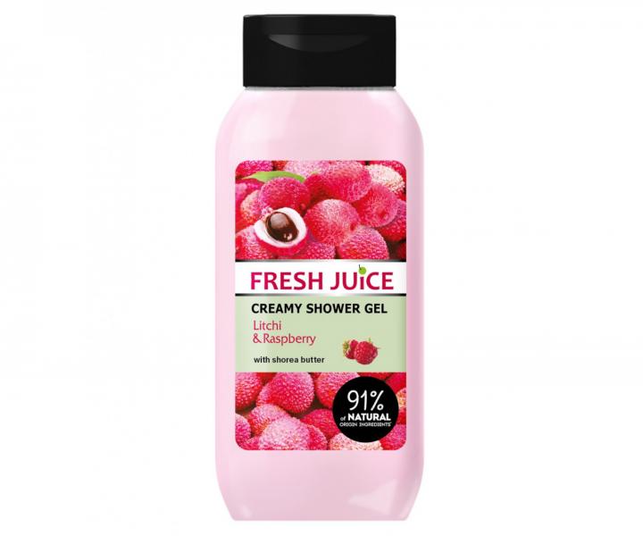 Kremowy el pod prysznic Fresh Juice Litchi and Raspberry Creamy Shower Gel - 400 ml