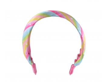 Opaska do wosw dla dzieci Invisibobble Kids Hairhalo Rainbow Crown