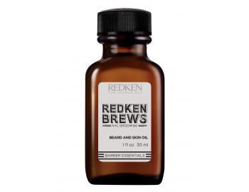 Seria Redken Brews - nawilajcy olejek do brody i skry - 30 ml