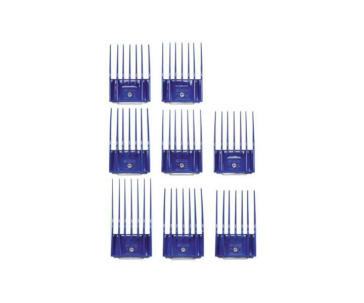 Zestaw uniwersalnych nasadek do maszynki Andis Large Comb Set - 8 szt