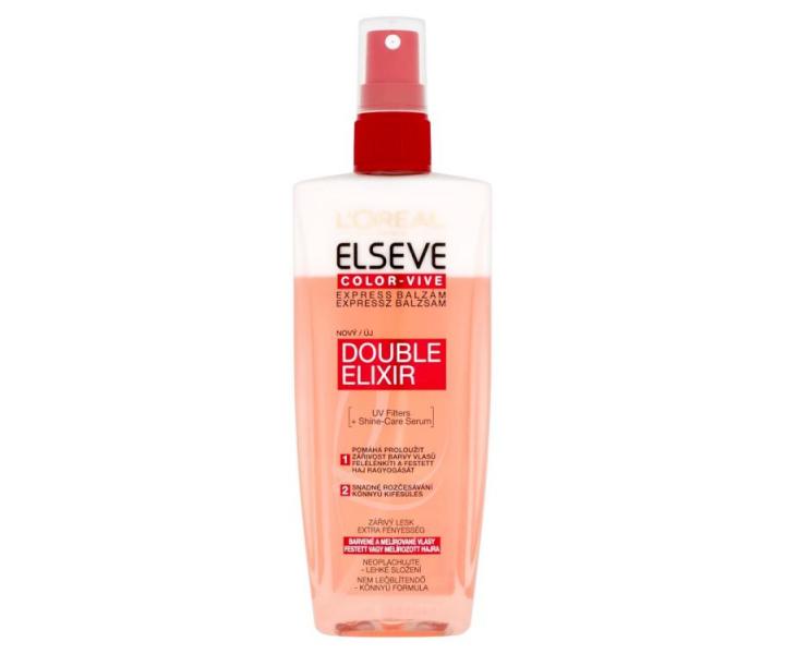 Dwufazowy eliksir do wosw farbowanych Loral Elseve Color-Vive 200 ml