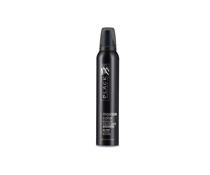 Pianka koloryzujca do wosw Black Mousse Color - 200 ml - srebrna