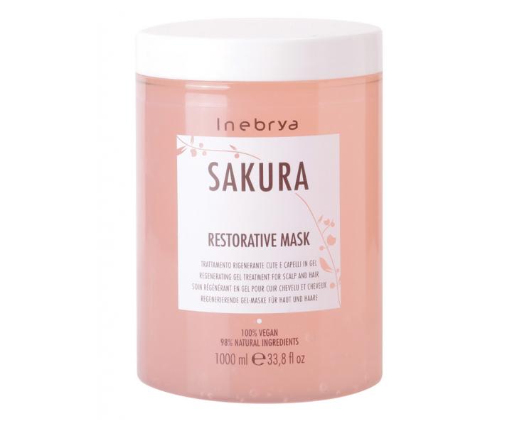 Maska regenerujca do wosw Inebrya Sakura Restorative - 1000 ml