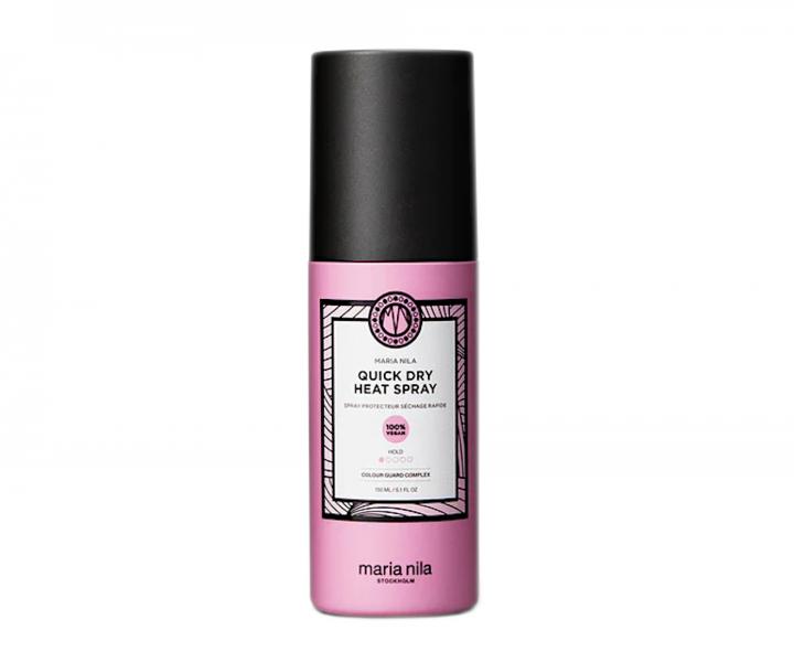 Spray termoochronny przyspieszajcy suszenie wosw Maria Nila Quick Dry Heat Spray - 150 ml