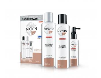 Zestaw do lekko przerzedzonych wosw farbowanych Nioxin System 3 Trial Kit No.3