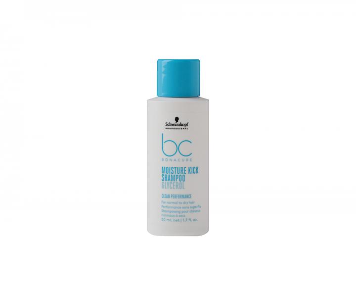 Szampon nawilajcy Schwarzkopf Professional BC Bonacure Moisture Kick Shampoo - 50 ml