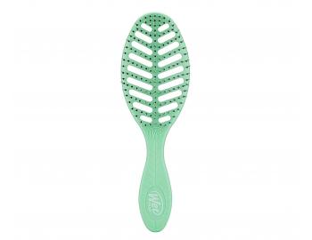 Szczotka do rozczesywania wosw z materiau organicznego Wet Brush Speed Dry Go Green - zielony