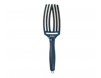 Szczotka Olivia Garden Fingerbrush Combo Medium - granatowy perowy