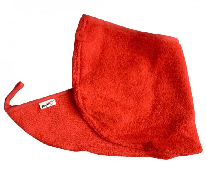 Turban do wosw MaryBerry Red Couture - czerwony