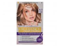 Farba do trwaej koloryzacji wosw Loral Excellence Cool Creme 8.11 ultrapopielaty jasny blond