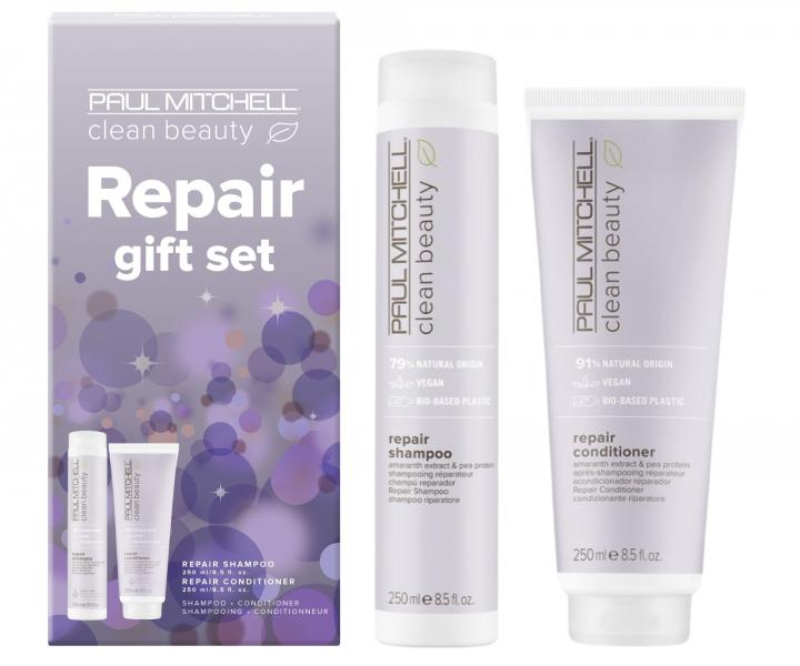 Zestaw upominkowy do wosw zniszczonych Paul Mitchell Clean Beauty Repair Gift Set