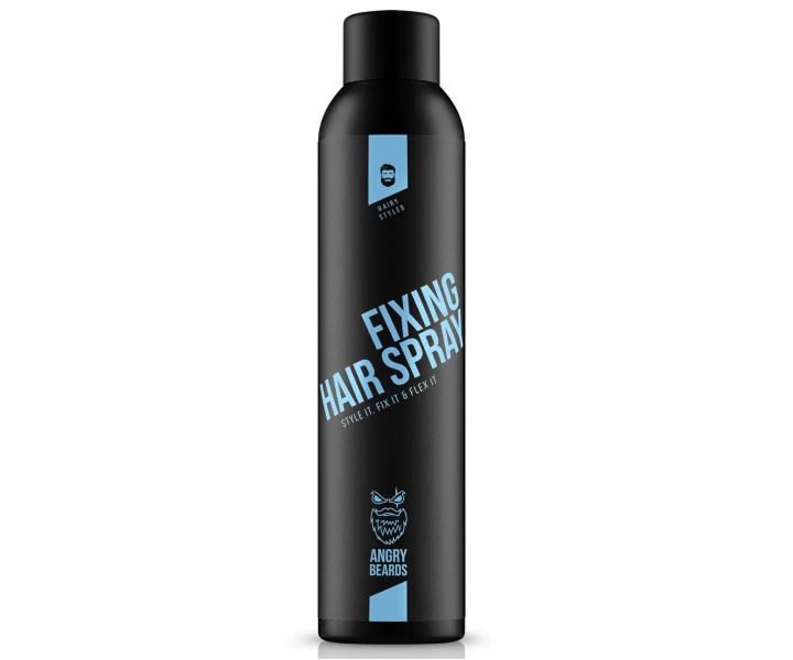 Lakier utrwalajcy dla mczyzn Angry Beards Hairy Styles Fixing Hair Spray - 300 ml