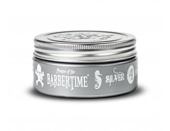 Pomada do wosw bardzo mocno utrwalajca z wysokim poyskiem Barbertime Silver Pomade No. 4 - 150 ml