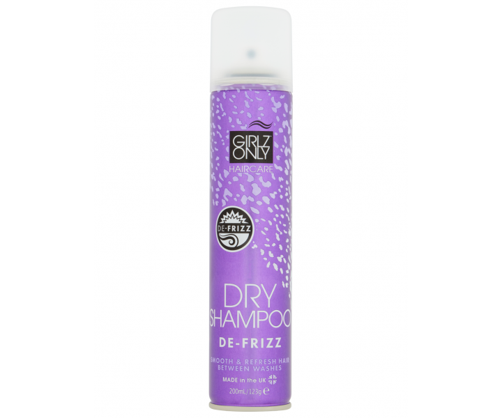 Suchy szampon przeciw puszeniu si wosw Girlz Only De-Frizz - 200 ml