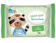 Mydo dla dzieci w kostce Raccoon Pink Elephant - 90 g