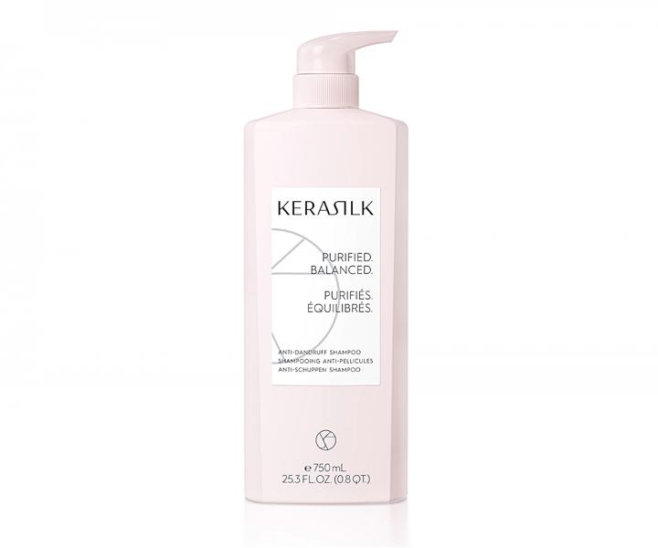 Delikatny szampon oczyszczajcy przeciwupieowy Kerasilk Anti-Dandruff Shampoo - 750 ml