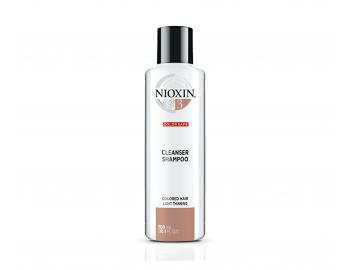 Szampon do lekko przerzedzonych wosw farbowanych Nioxin System 3 Cleanser Shampoo - 300 ml