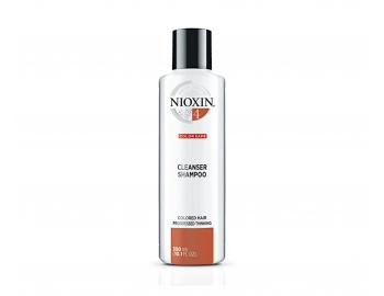 Szampon do mocno przerzedzonych wosw farbowanych Nioxin System 4 Cleanser Shampoo - 300 ml