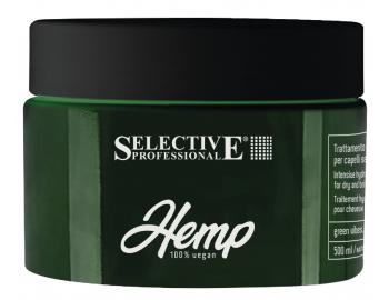 Regenerujca maska elowa Selective Professional Hemp Conditioning Jelly Treatment - 500 ml