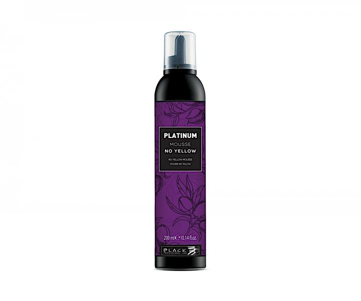 Pianka neutralizujca te tony do wosw blond Black Platinum No Yellow - 200 ml