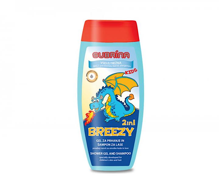 Szampon i el pod prysznic dla dzieci 2 w 1 Subrina Breezy - 250 ml