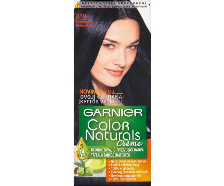 Farba do trwaej koloryzacji Garnier Color Naturals 2.10 niebiesko-czarna