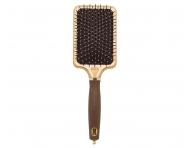 Szczotka do wosw Olivia Garden Expert Care Rectangular Paddle Brush L - zoto-brzowa