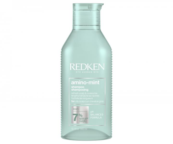 Szampon oczyszczajcy do skry wraliwej i przetuszczajcych si wosw Redken Amino Mint - 300 ml