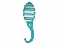 Szczotka do rozczesywania wosw Wet Brush Shower Detangler Teal Glitter - zielona z brokatem