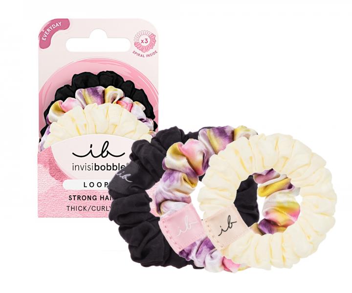 Ozdobne gumki spiralki Invisibobble Sprunchie Loop Be Strong - 3 szt