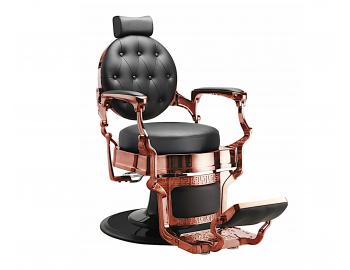 Fotel fryzjerski Barber Hairway Romeo - rose gold - II. jako - rysy i wady na powierzchni