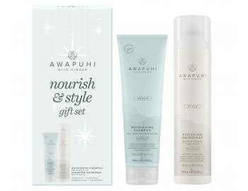 Seria regenerujca do wosw zniszczonych Paul Mitchell Awapuhi Wild Ginger - zestaw upominkowy - szampon + lakier utrwalajcy