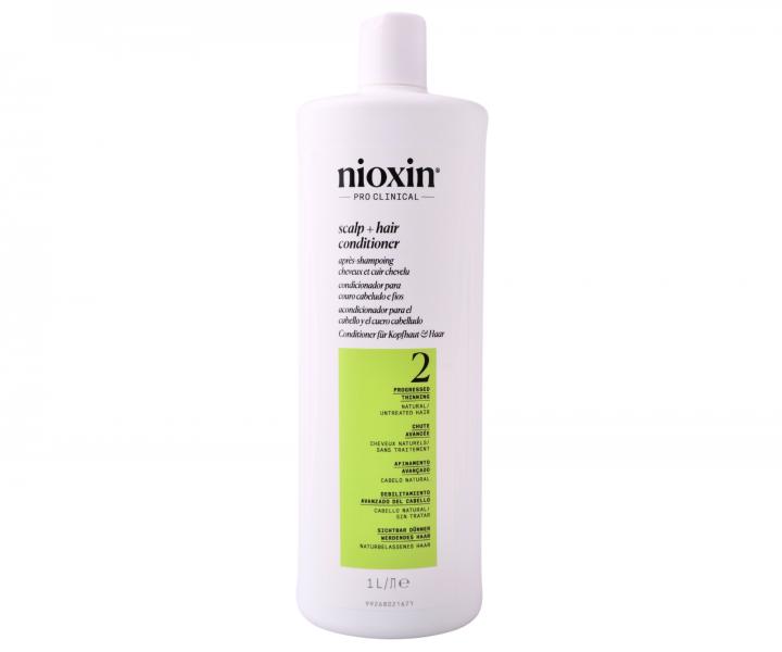 Odywka do mocno przerzedzonych wosw naturalnych Nioxin System 2 Scalp Therapy Conditioner - 1000 ml