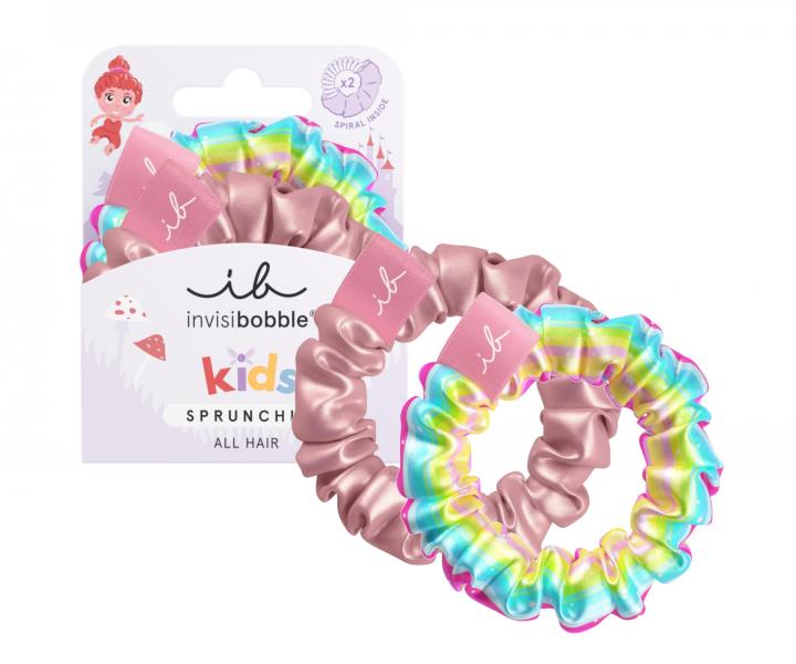 Ozdobne gumki spiralki do wosw dla dzieci Invisibobble Sprunchie Kids