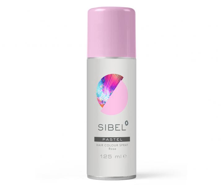 Koloryzujcy spray do wosw Sibel Hair Colour Pastel - rowy pastelowy