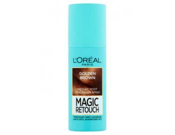 Spray do retuszu odrostw Loral Paris Magic Retouch - 75 ml - zoty brz