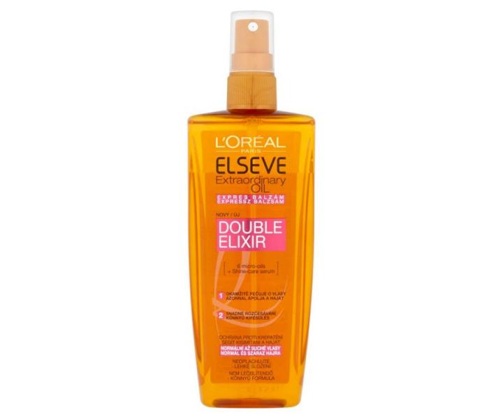 Dwufazowy eliksir wygadzajcy do wosw Loral Elseve Extraordinary Oil - 200 ml