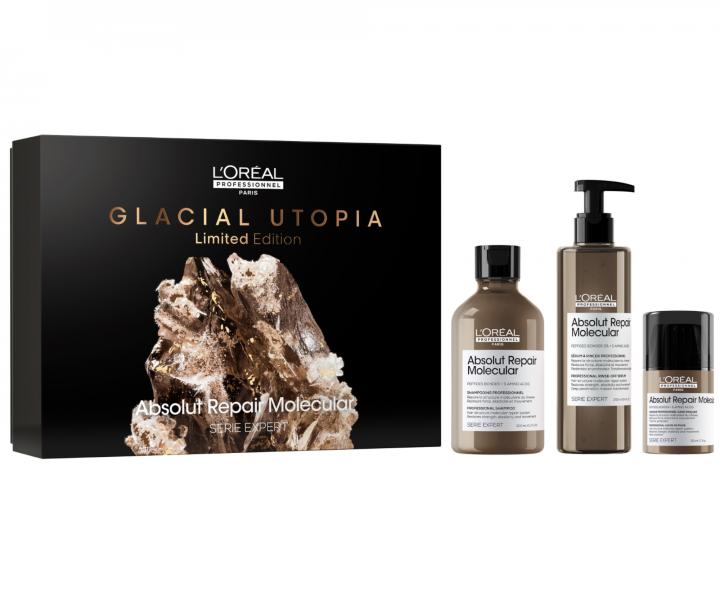 Zestaw upominkowy do wosw zniszczonych Loral Professionnel Serie Expert Absolut Repair Molecular Trio