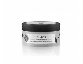 Maska oywiajca kolor wosw Maria Nila Colour Refresh Black - czarna - 100 ml