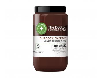 Maska przeciw wypadaniu wosw The Doctor Burdock Energy 5 Herbs Infused Hair Mask - 946 ml