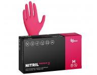 Rkawiczki nitrylowe Espeon Nitril Premium 3 - 100 szt - czerwone - M