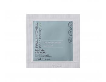 Seria nawilajca do wosw suchych Paul Mitchell Clean Beauty Hydrate - szampon - 7,4 ml