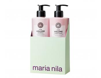 Zestaw upominkowy nadajcy objto cienkim wosom Maria Nila Pure Volume Duo Bundle