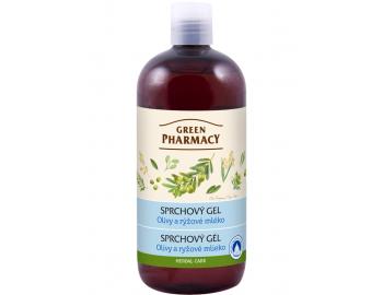 el pod prysznic - Oliwki i mleko ryowe - Green Pharmacy - 500 ml