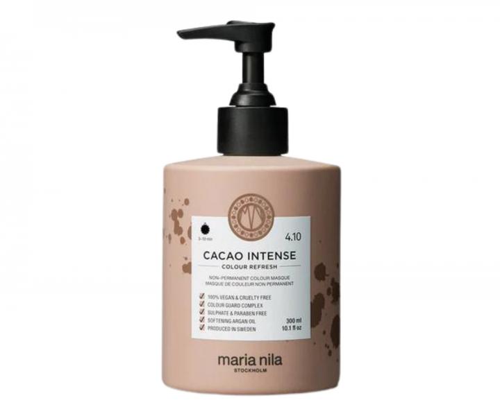 Maska oywiajca kolor wosw Maria Nila Colour Refresh Cacao Intense - ciemny brz - 300 ml