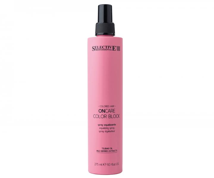 Spray odbudowujcy chronicy wosy przed farbowaniem Selective Professional OnCare Color Block Spray - 275 ml