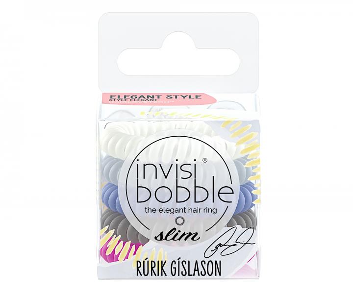 Gumka do wosw spiralka cienka Invisibobble Slim Rrik Gslason No Place Like Reykjavk - 5 szt.